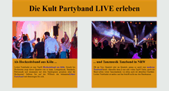 Desktop Screenshot of dirk-baumbach-live.de